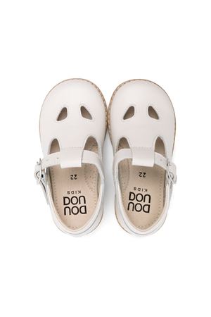 white leather Lace-ups DOUUOD KIDS | IDEC379.